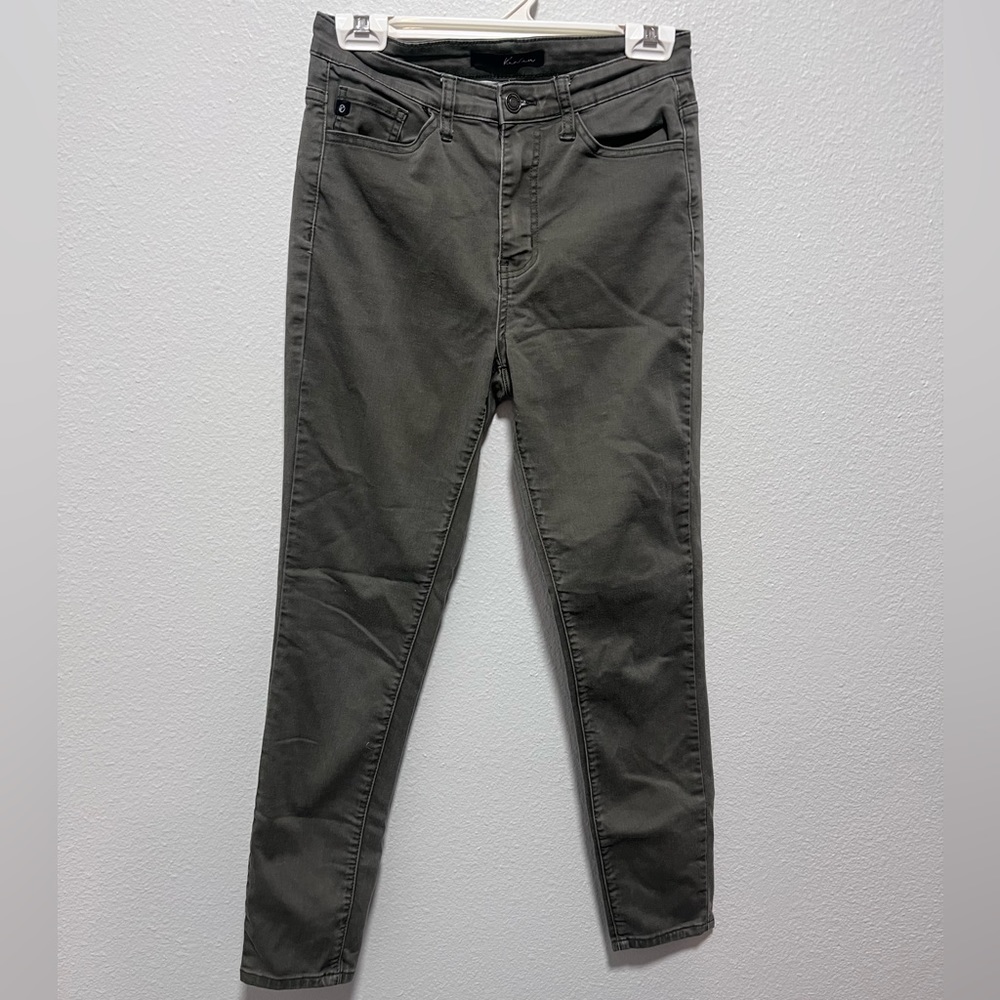 Kancan Khaki Green Skinny Jeans Size 5